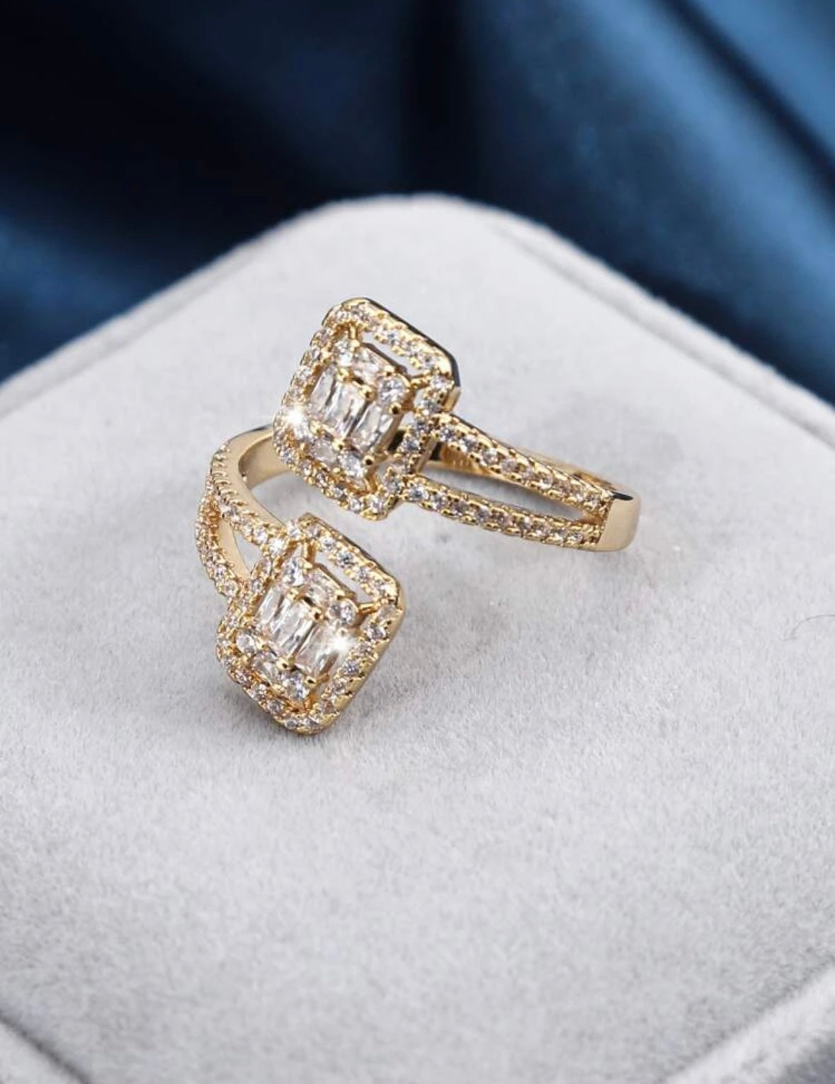 Double Wrap like Diamond Ring