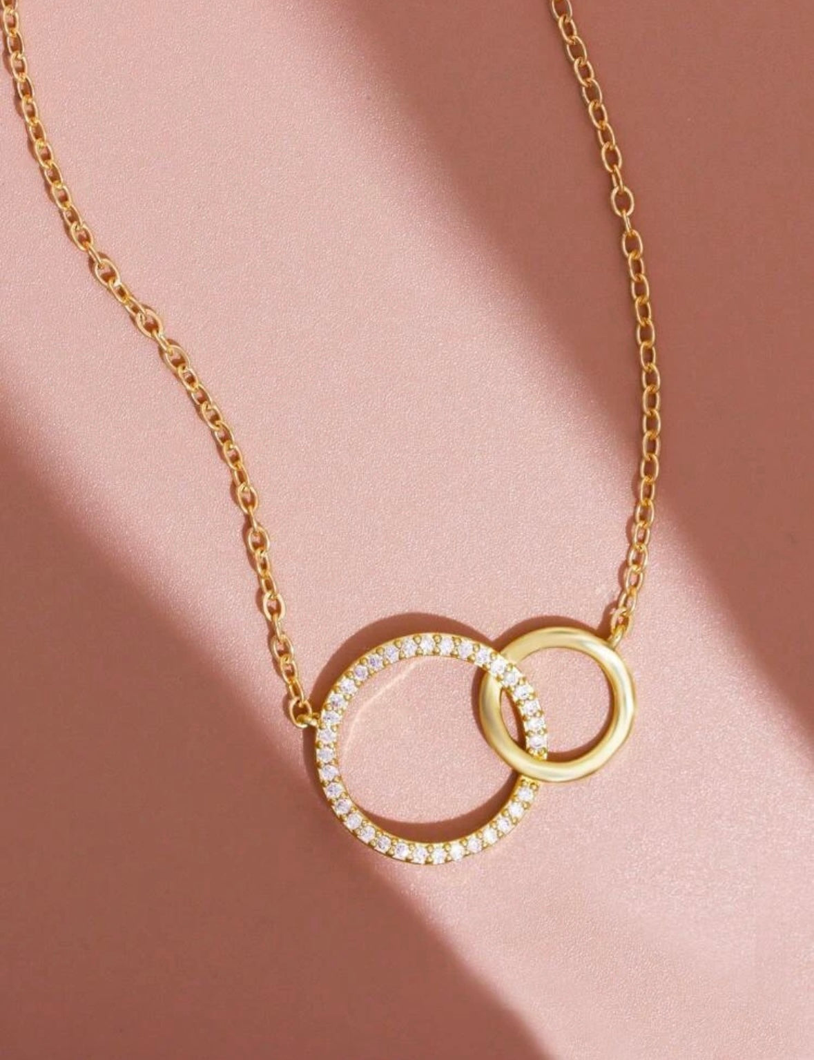 Two Circle Necklace