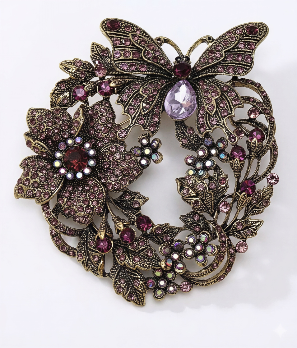 The Empress Wreath Brooch