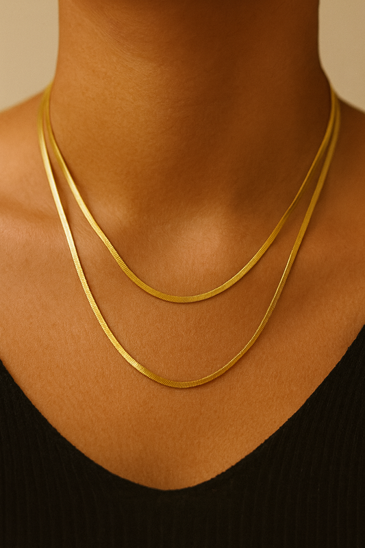 Double Snake Famous Necklace