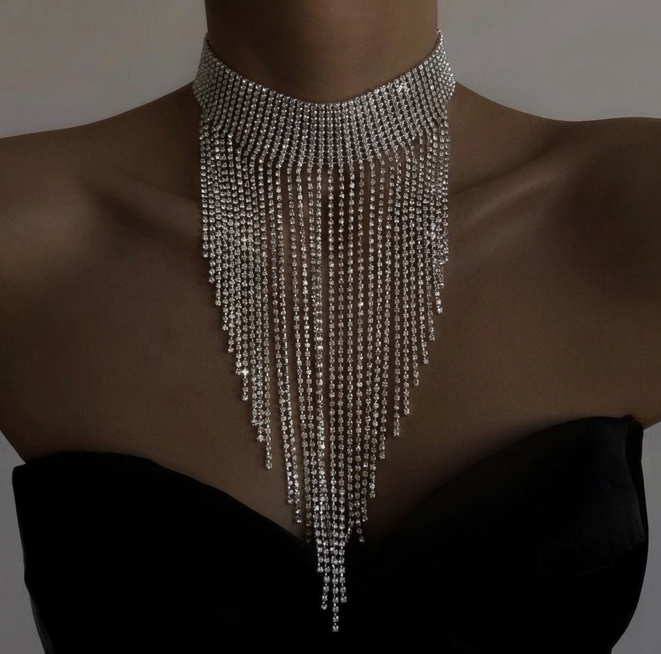 Collier “Cascade Dorée”