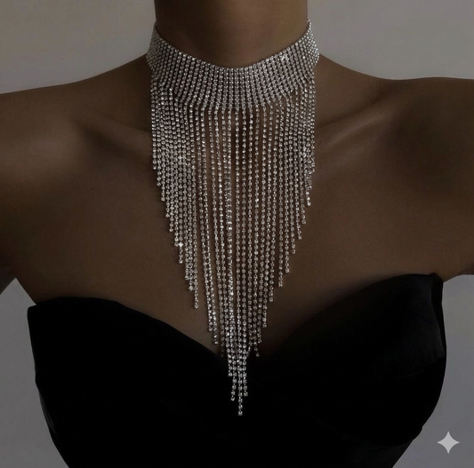 Collier “Cascade Dorée”