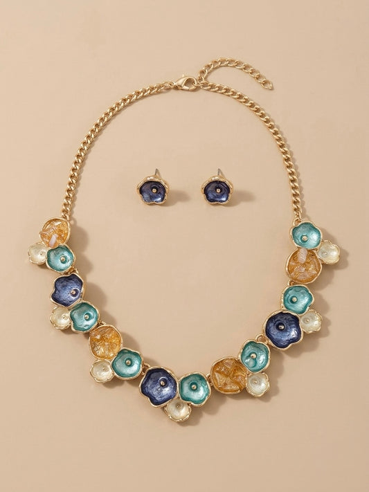 Bonbon Précieux Earrings and Necklace Set