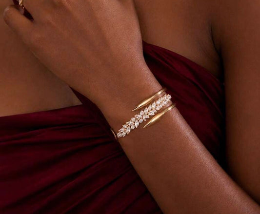 Golden Lily Bracelet