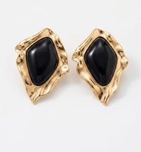 Classic Stone Earrings