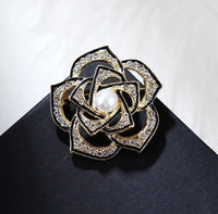 Shiny Flower Brooch