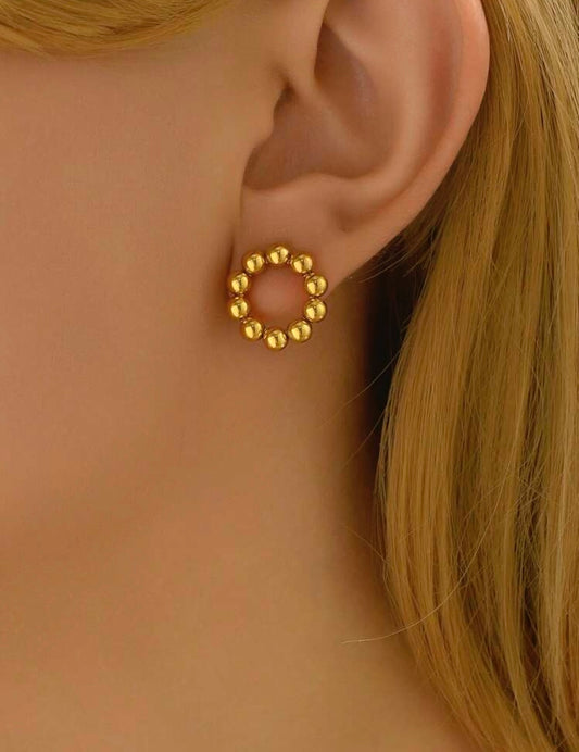 Full Circle Worm Earrings