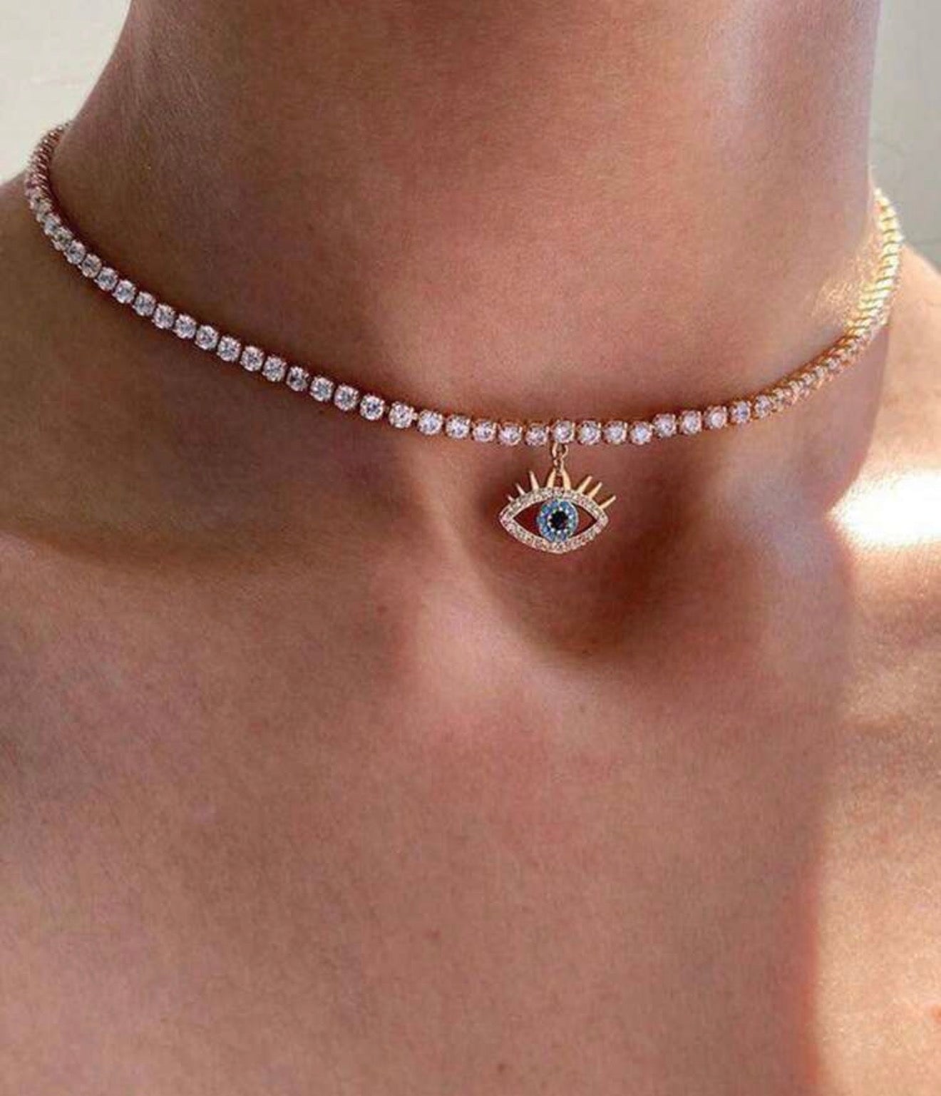 Evil Eye Choker