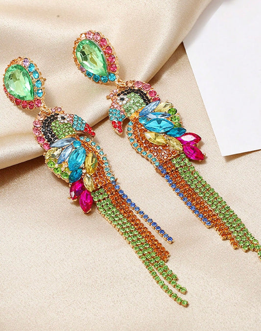 Perroquet Cheerful Earrings