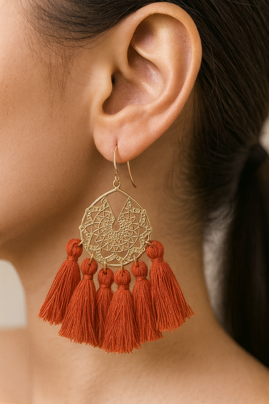 Aurora Tassel Earrings