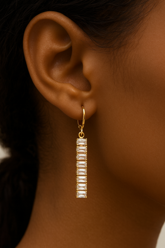 Shiny Simple Earrings