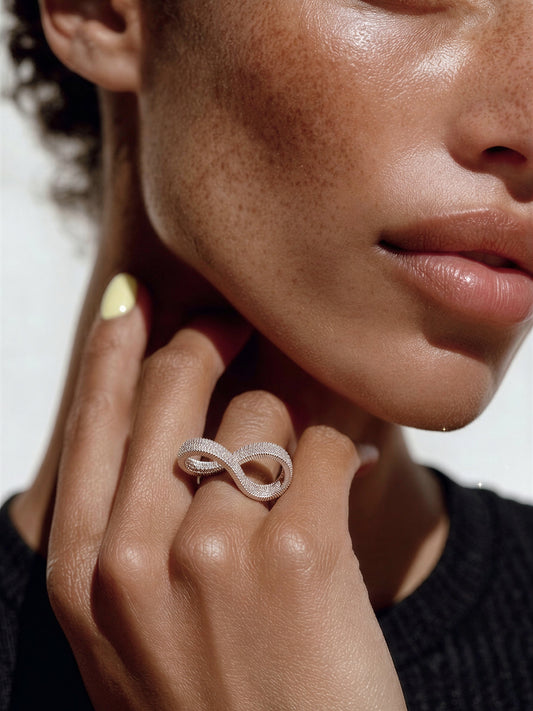 À Jamais Silver Ring