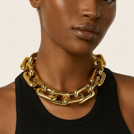 Oversized Golden Chain