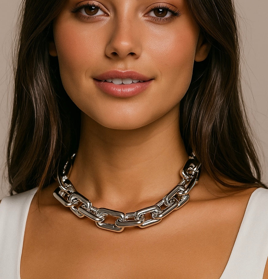Oversized Chain Choker