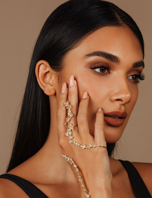 Top Rated Rhinestone Hand Bracelet