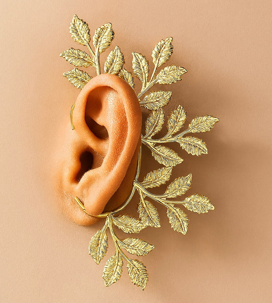 Floral Ear Cuff
