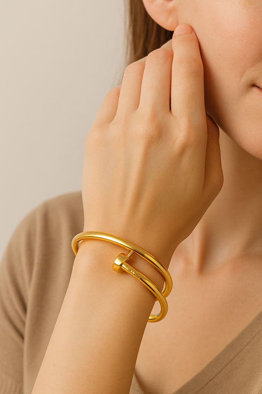 Stainless Nail Bracelet