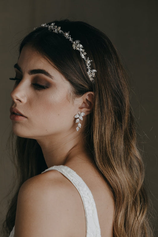 Sterling Silver Leaf Earrings « Super Shiny »