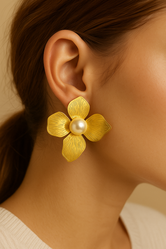 L’Orchidée Earrings