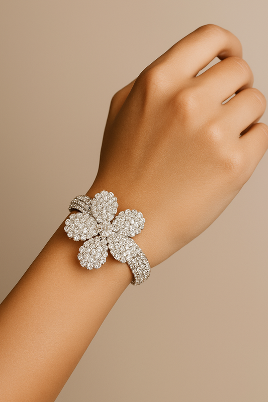 Super Shiny Flower Bracelet
